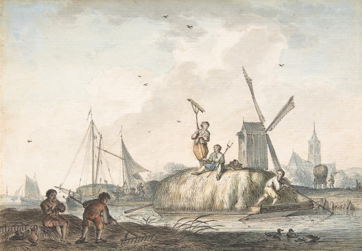 De tolv månedene, 1772. av Hendrik Meijer