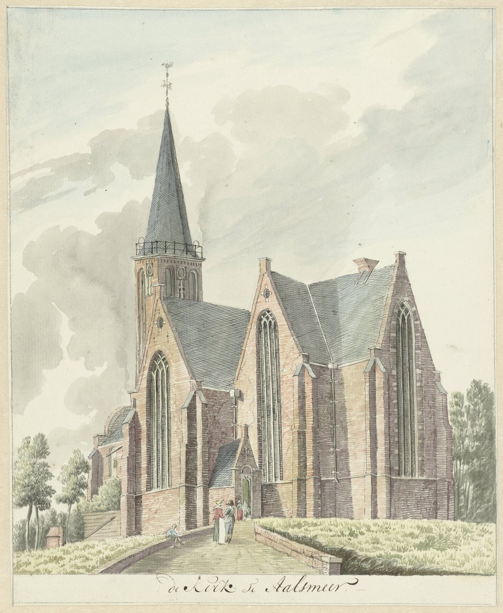 kirke i Aalsmeer av Hendrik Tavenier