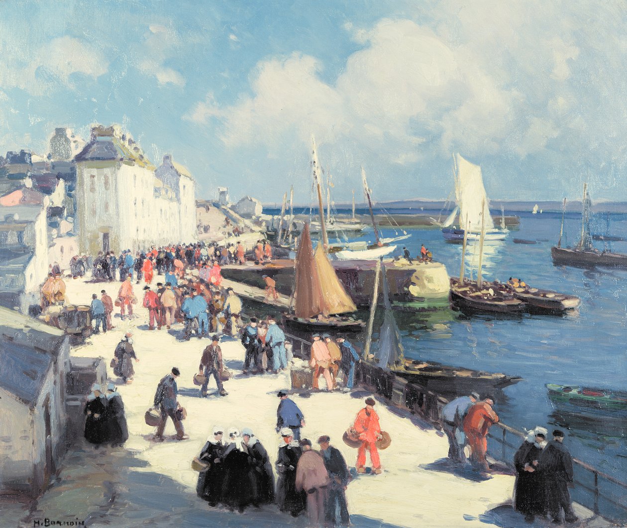 Douarnenez av Henri Alphonse Barnoin
