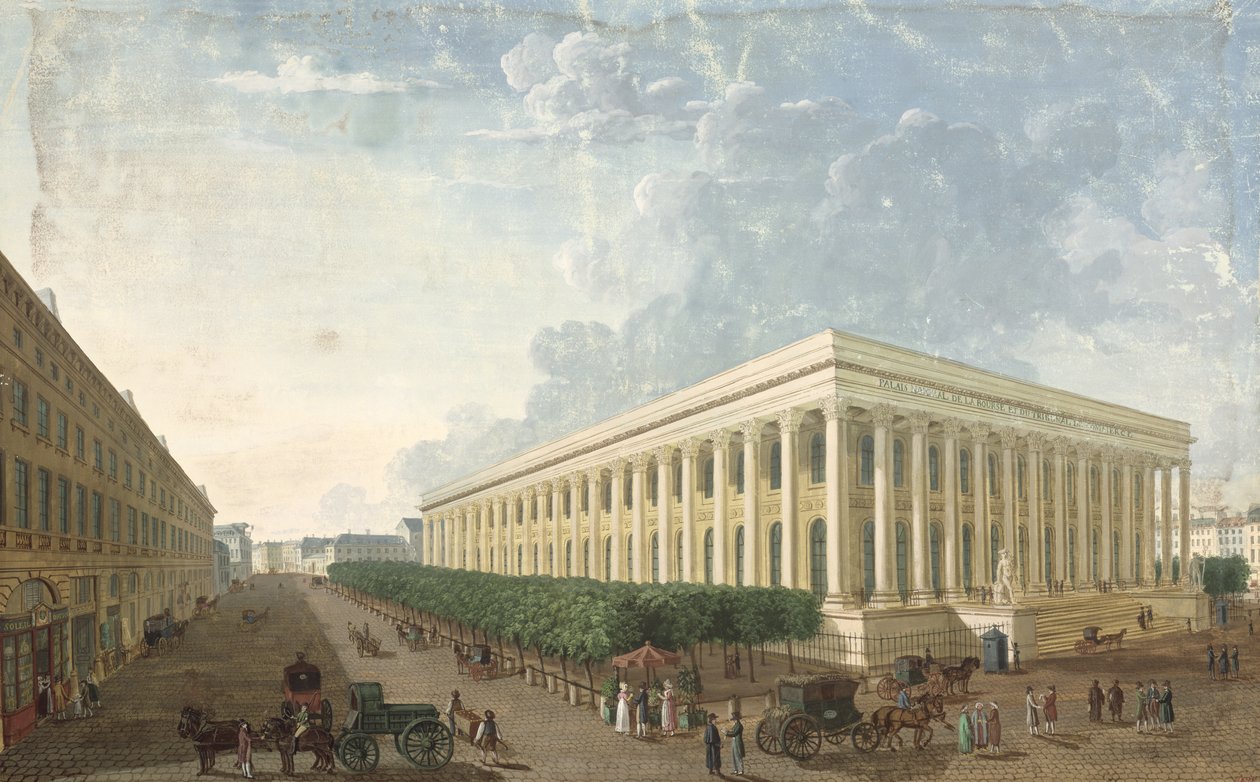Palais de la Bourse av Henri Courvoisier Voisin