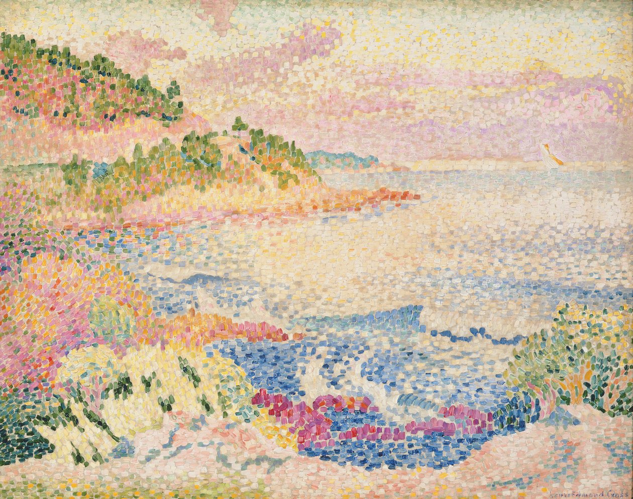 The Maures, ca. 1906-06 av Henri Edmond Cross