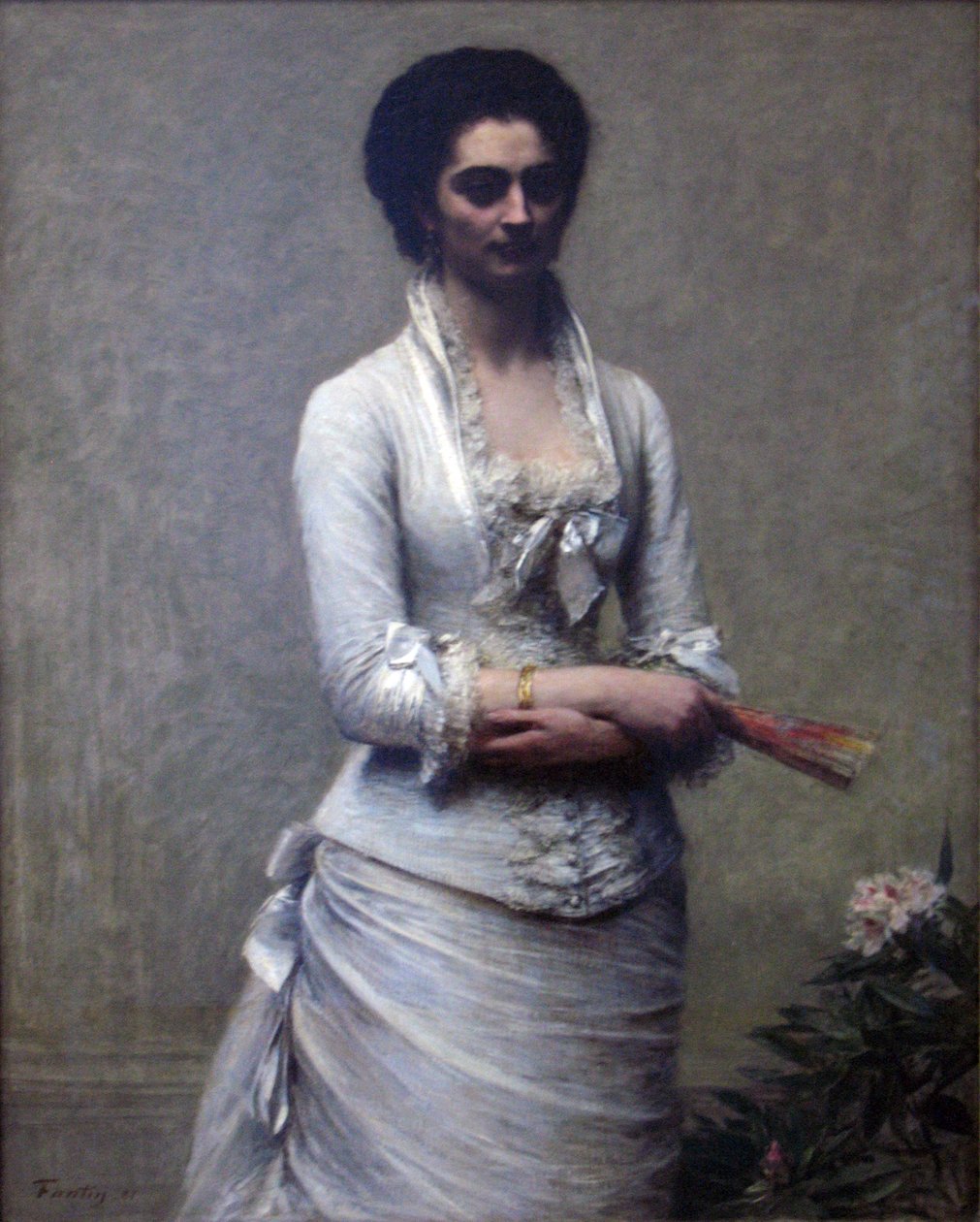 Portrett av Eva Callimachus-Catargi av Ignace Henri Jean Fantin Latour