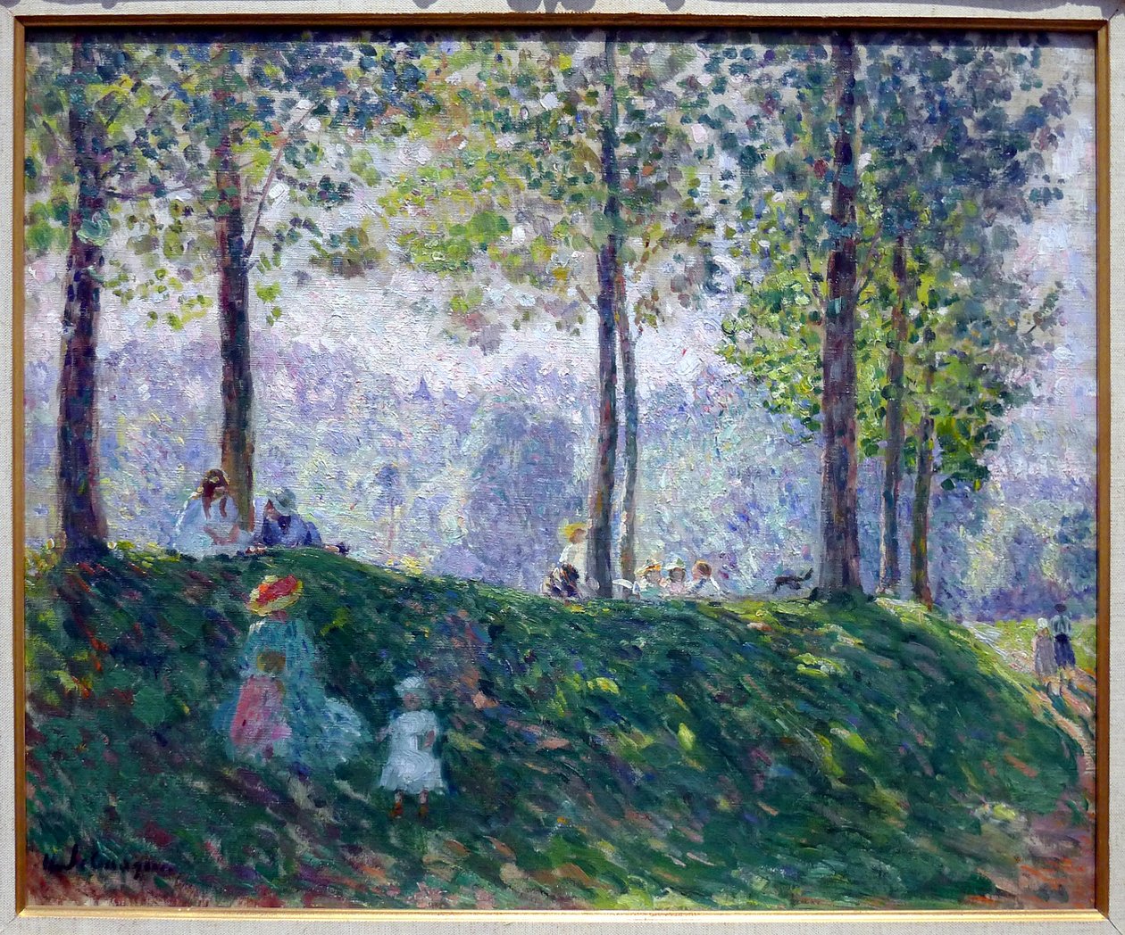 En ettermiddag i parken. av Henri Lebasque