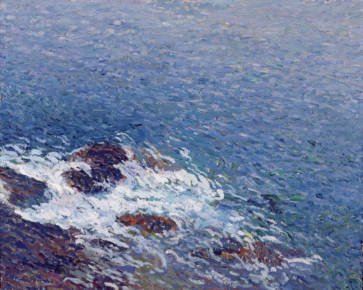 Kveld på Collioure av Henri Martin