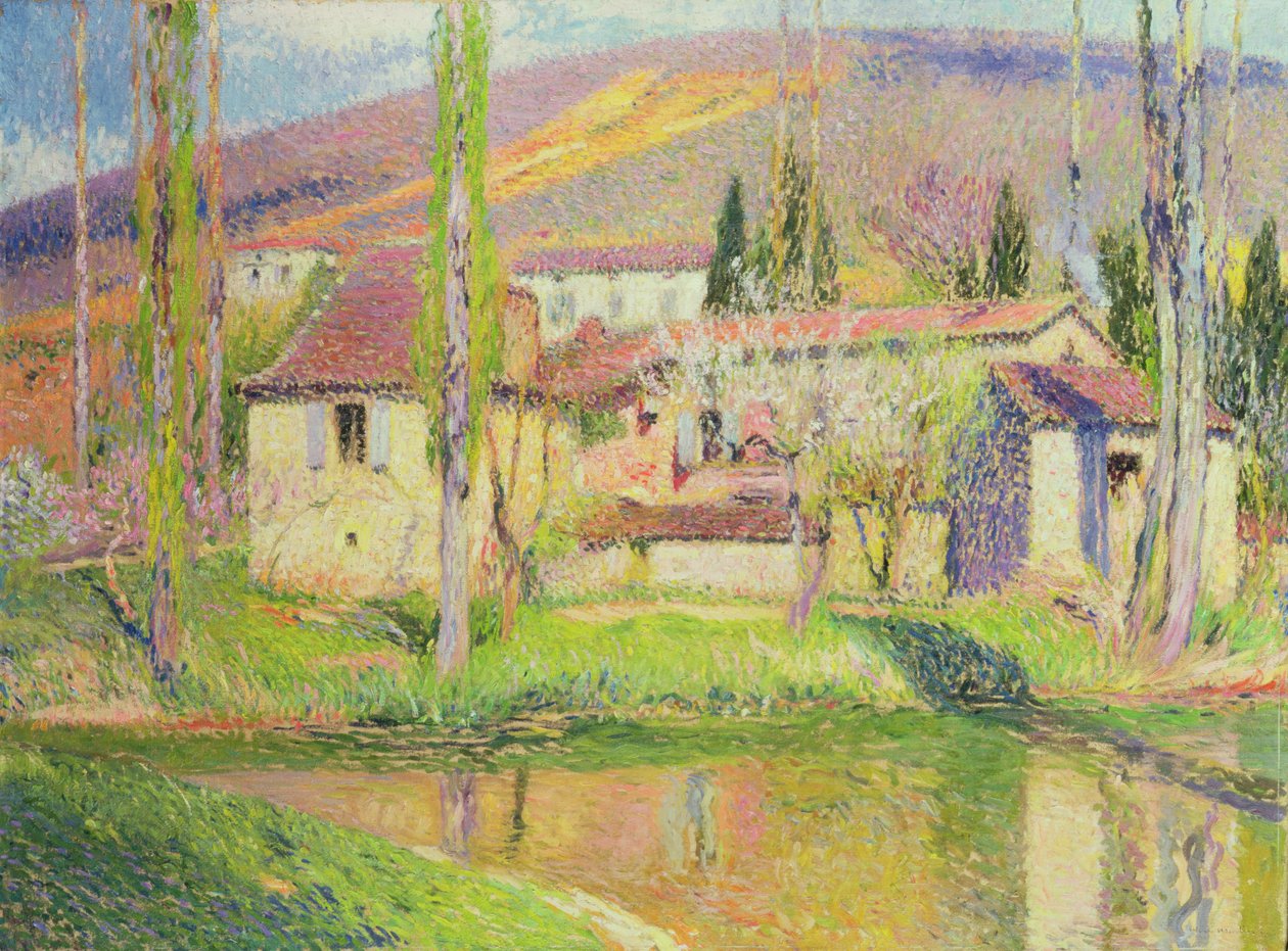 The Bastide du Vert, c.1909 av Henri Martin