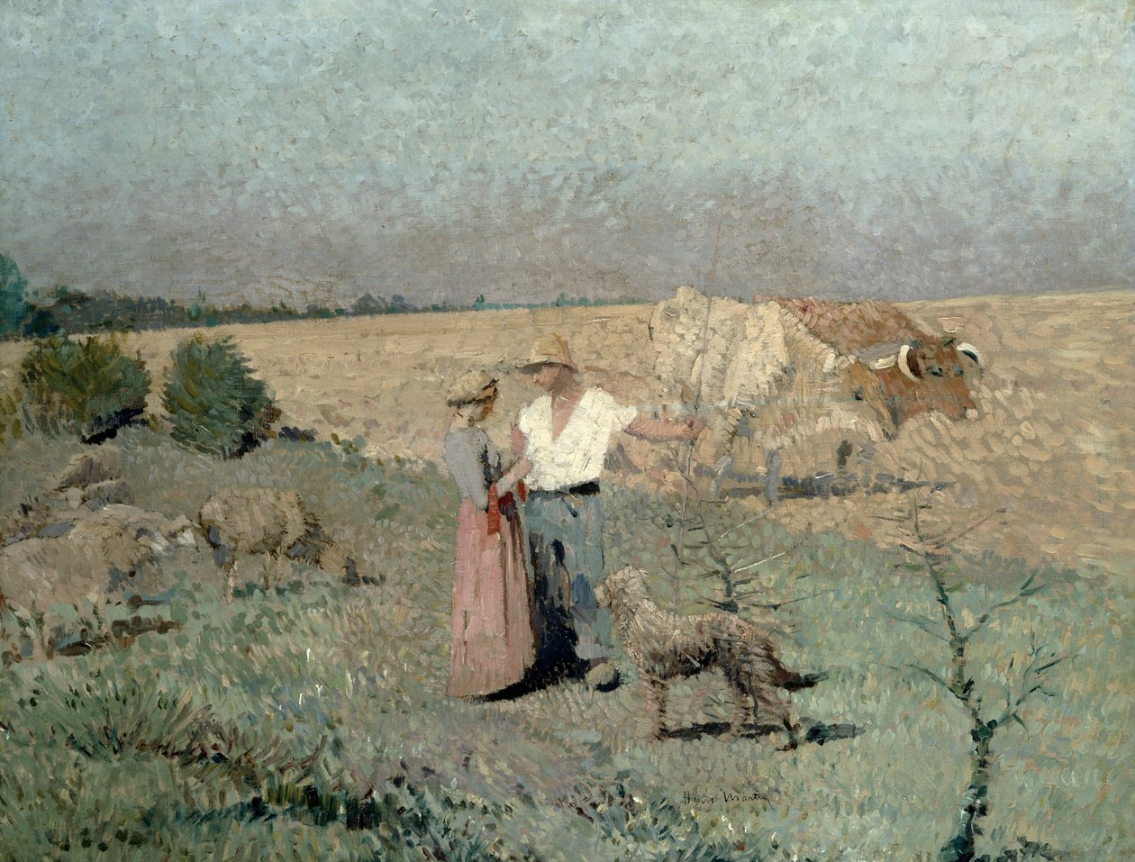 Hyrdene av Henri Martin