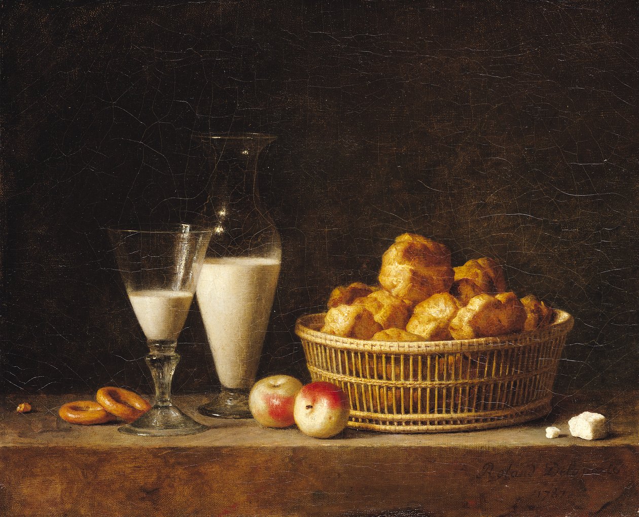 The Small Collation, eller The Carafe of Orgeat, 1787 av Henri Roland de la Porte