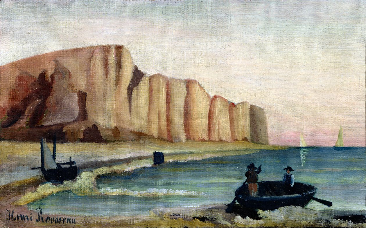 Cliffs, ca. 1897 av Henri Rousseau