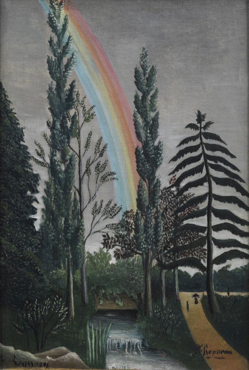 Innsjøen Daumesnil av Henri Rousseau