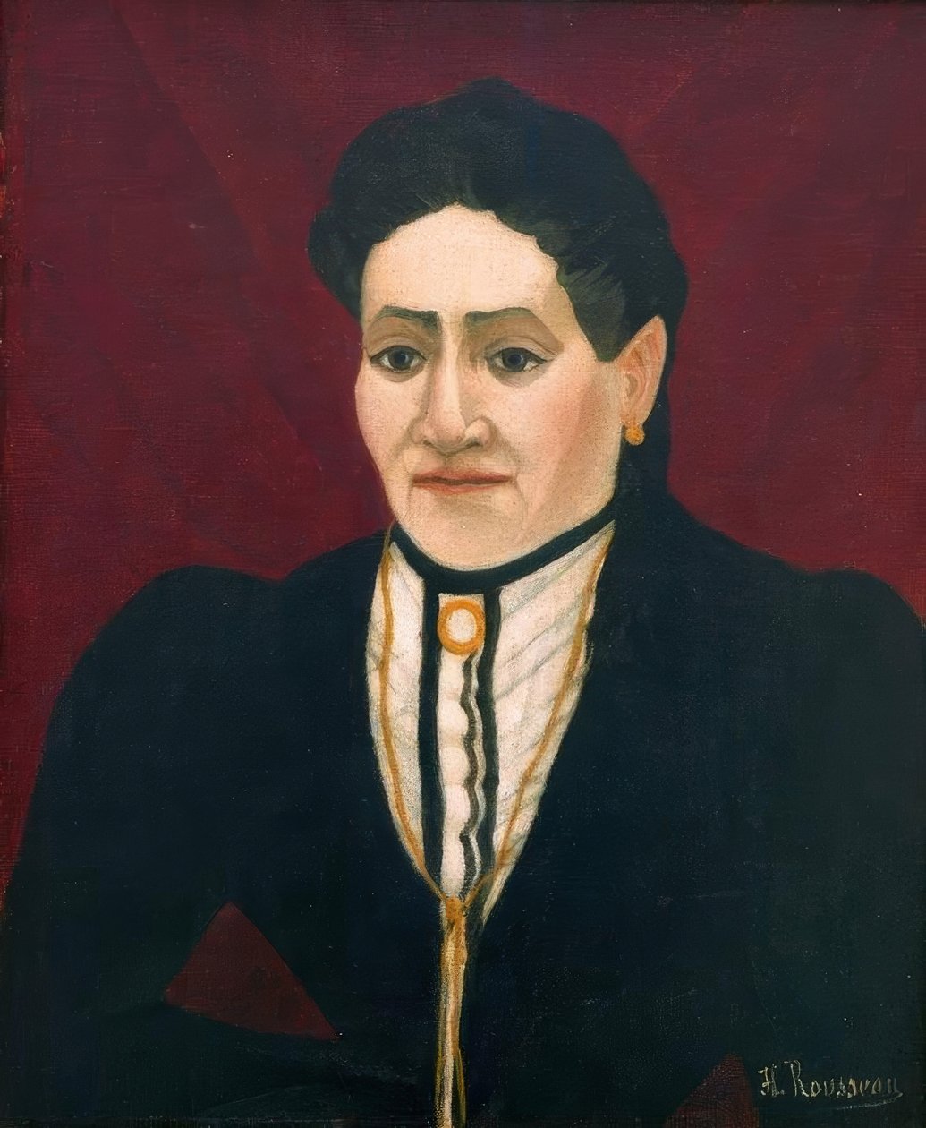 Portrett av en kvinne av Henri Rousseau