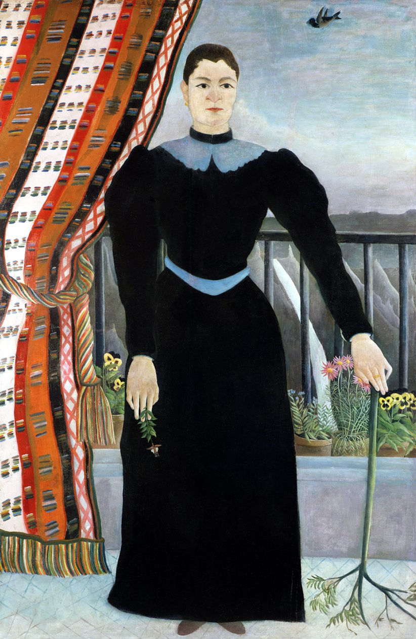 Portrett av en kvinne, 1895 av Henri Rousseau