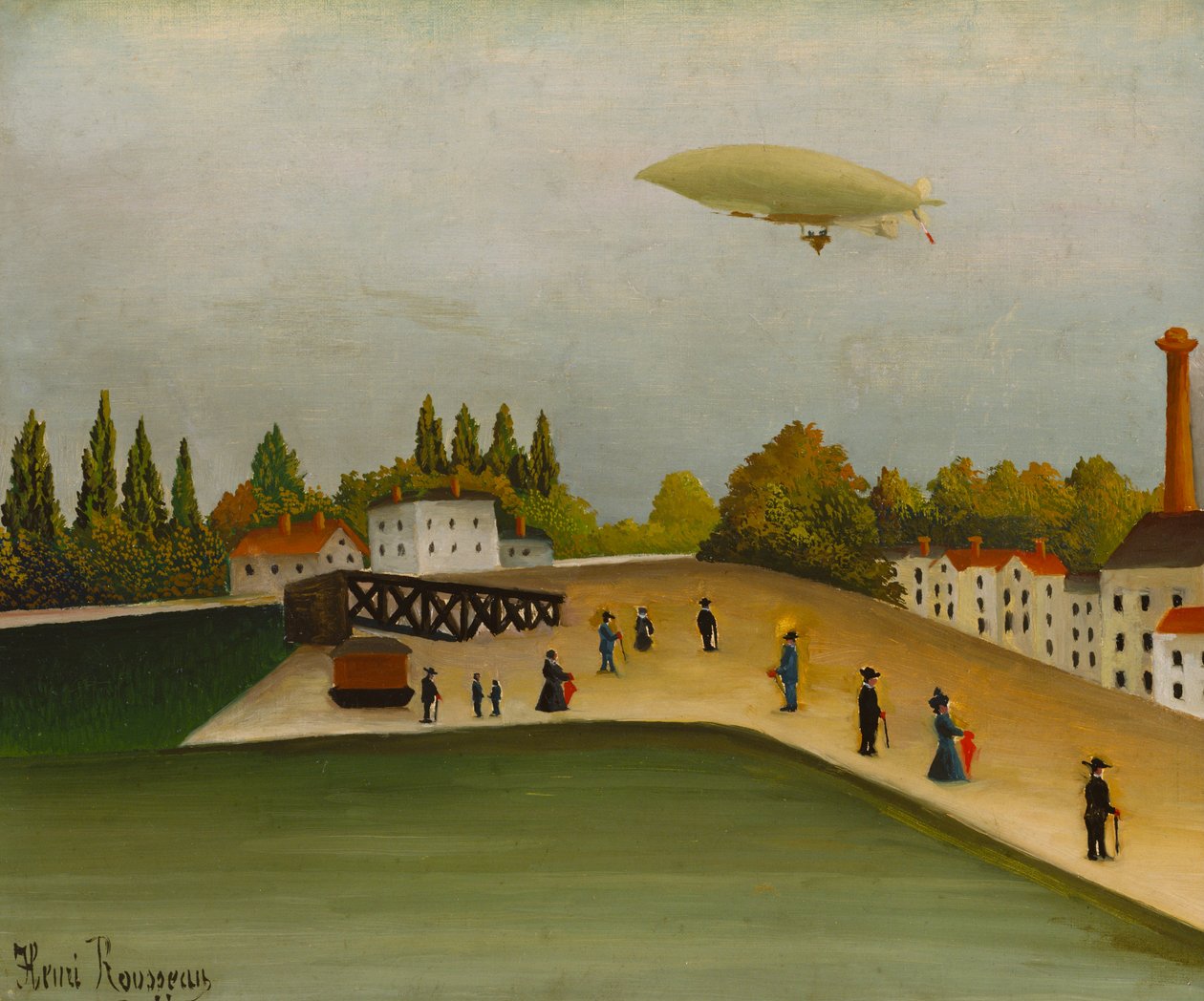 Quai dIvry av Henri Rousseau