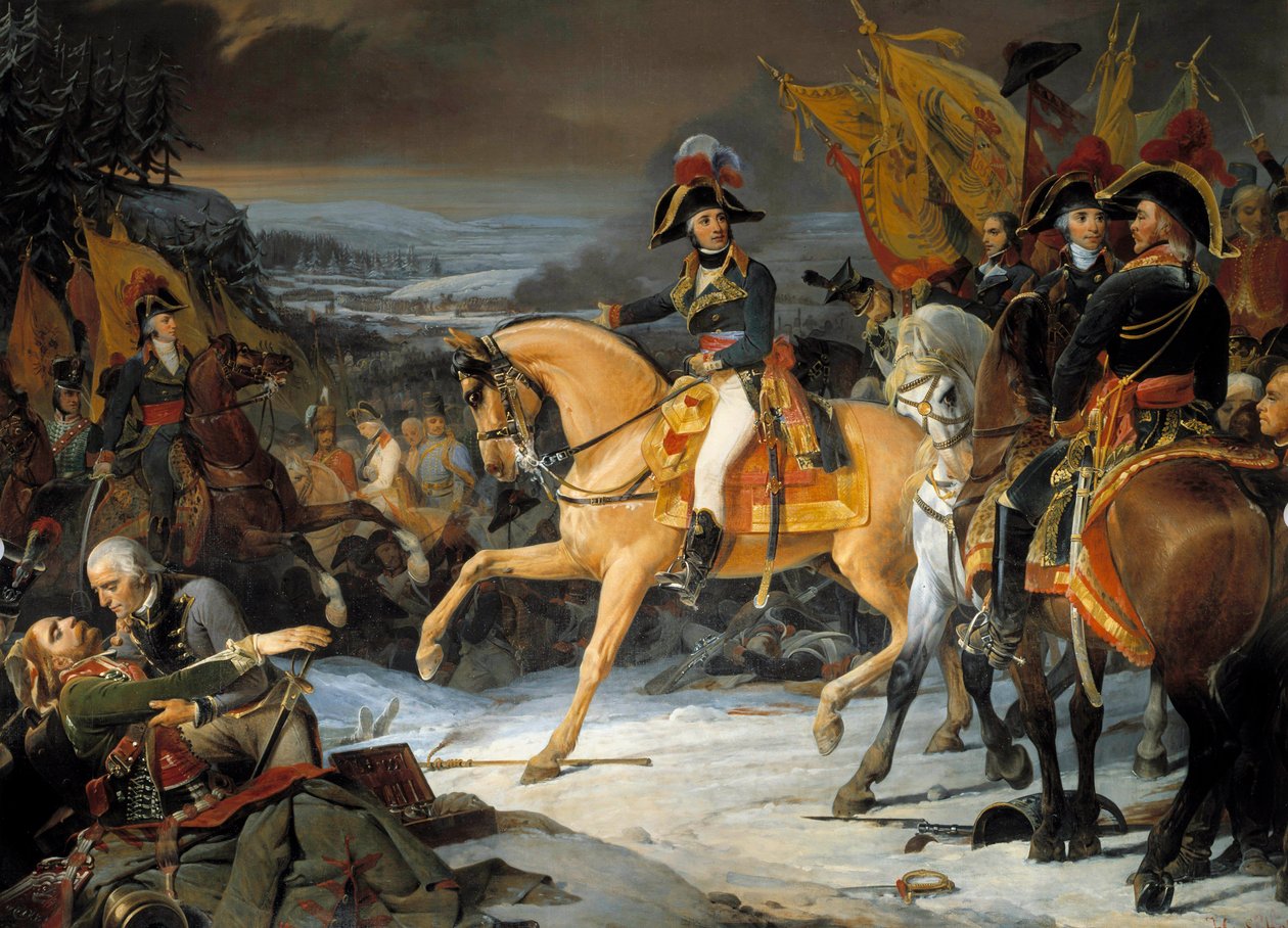 Slaget ved Hohenlinden 3. desember av Henri Frederic Schopin
