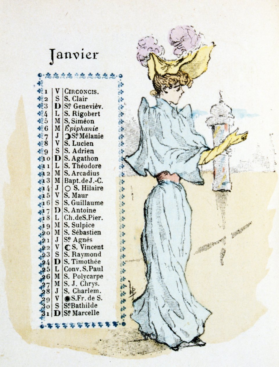 januar av Henri Boutet
