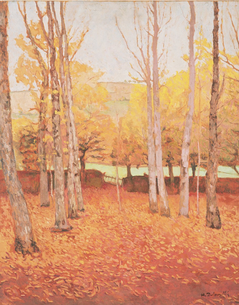 Høst, 1930 (styre) av Henri Delavallee