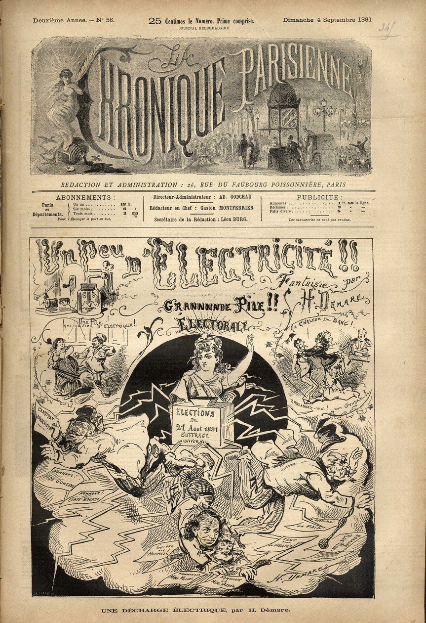 Parisian Chronicle av Henri Demare