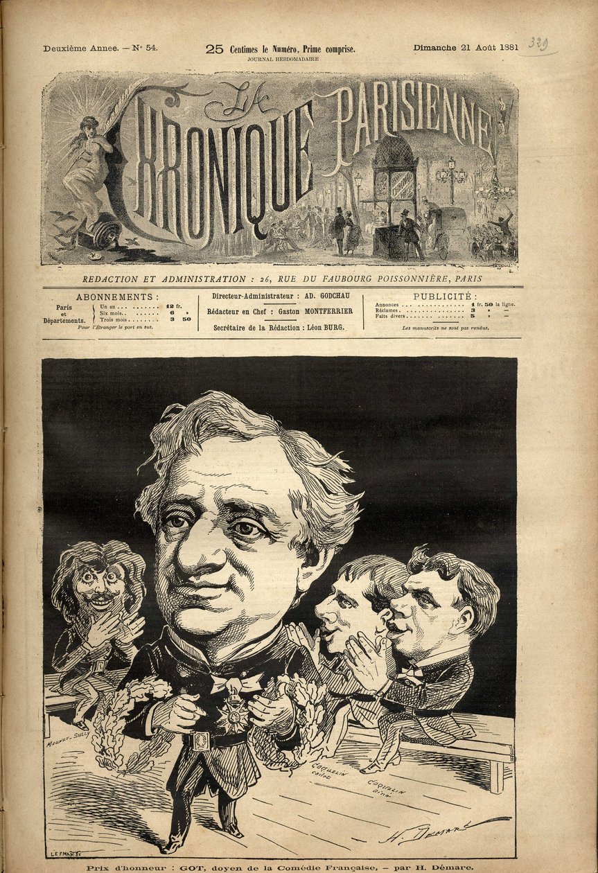 Parisian Chronicle av Henri Demare