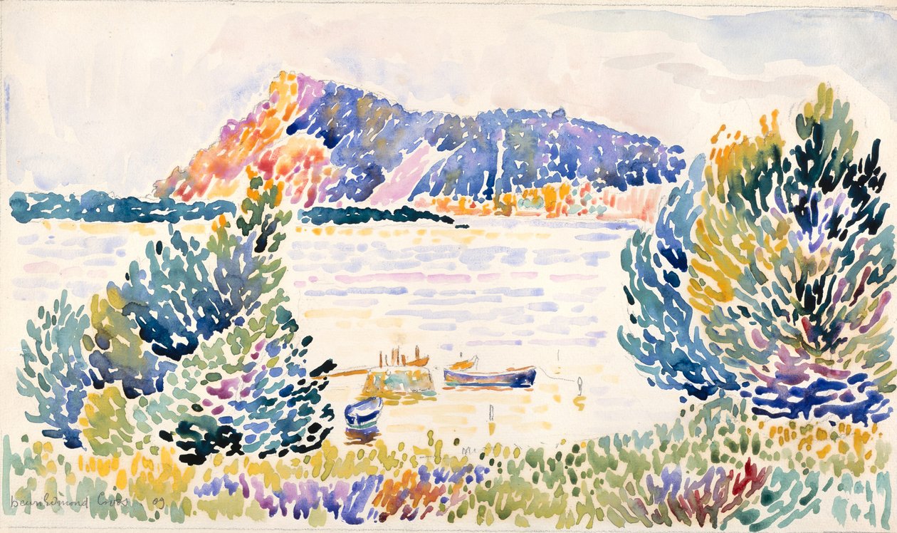 Cap Black, 1909. av Henri Edmond Cross