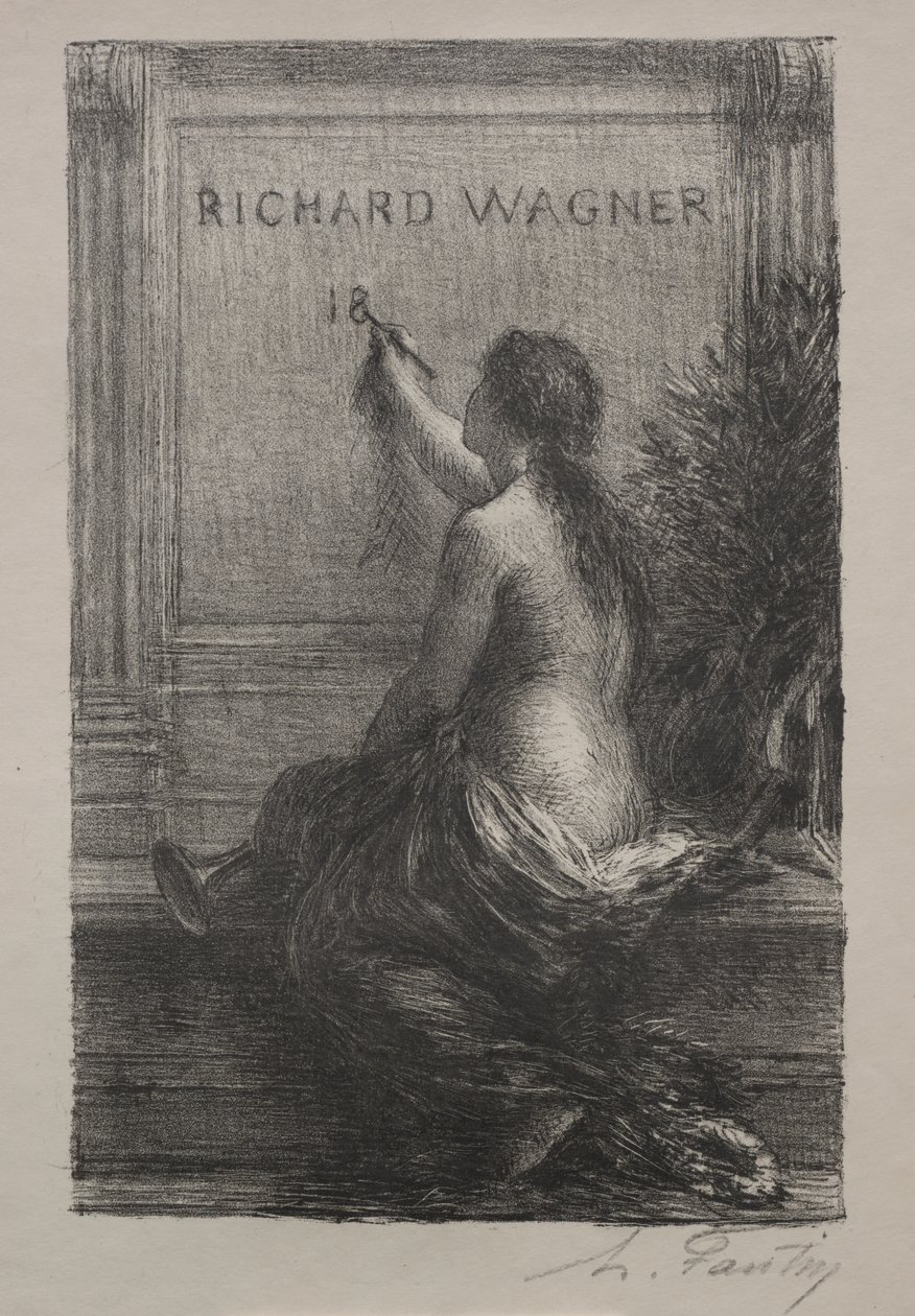 Udødelighet av Ignace Henri Jean Fantin Latour