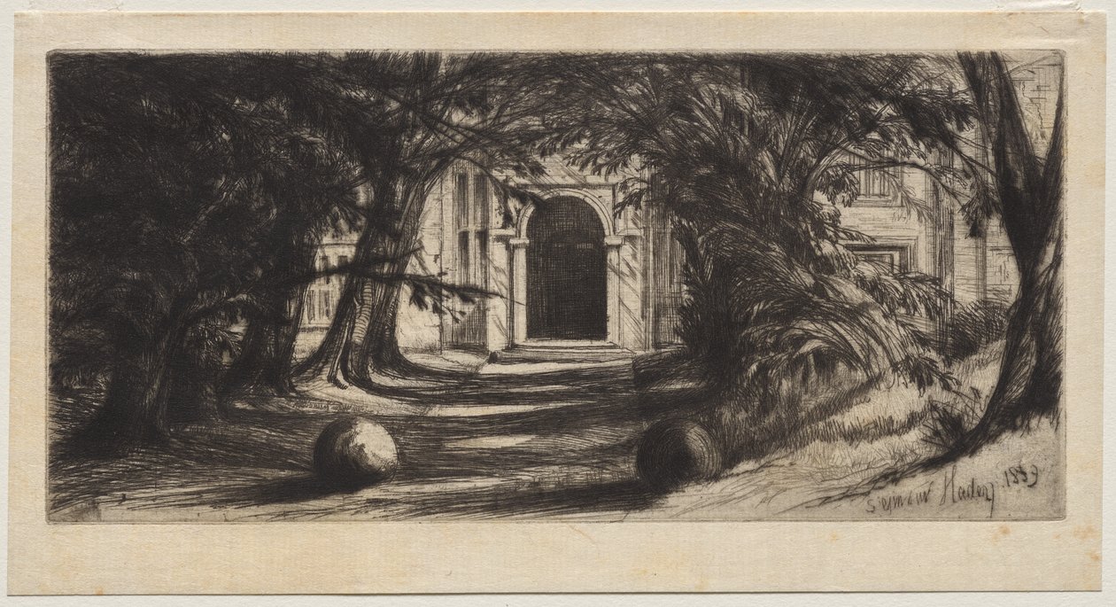 Mytton Hall av Ignace Henri Jean Fantin Latour