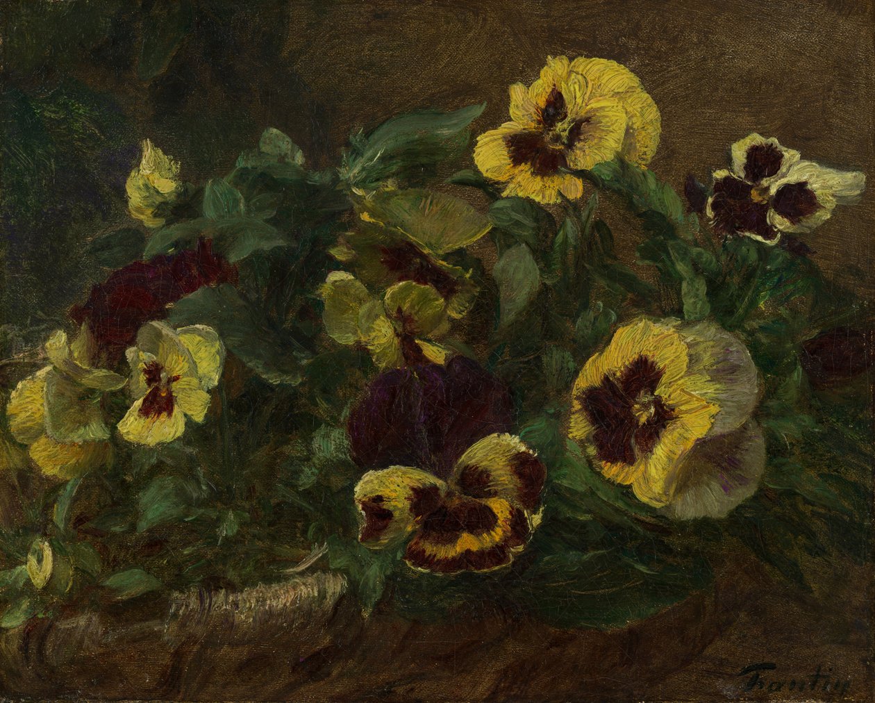 Stemorblomster, 1903. av Ignace Henri Jean Fantin Latour