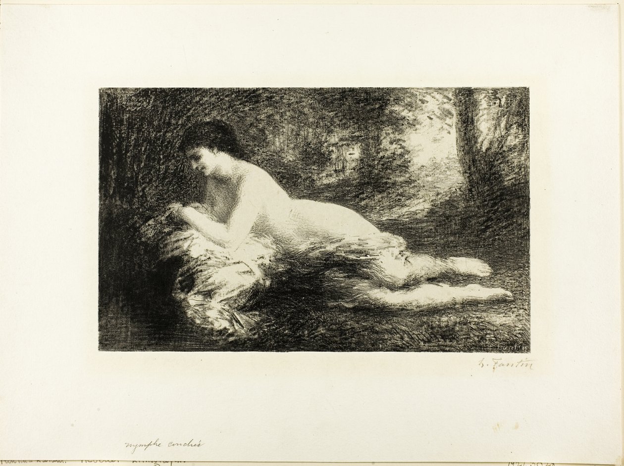 Reverie av Ignace Henri Jean Fantin Latour