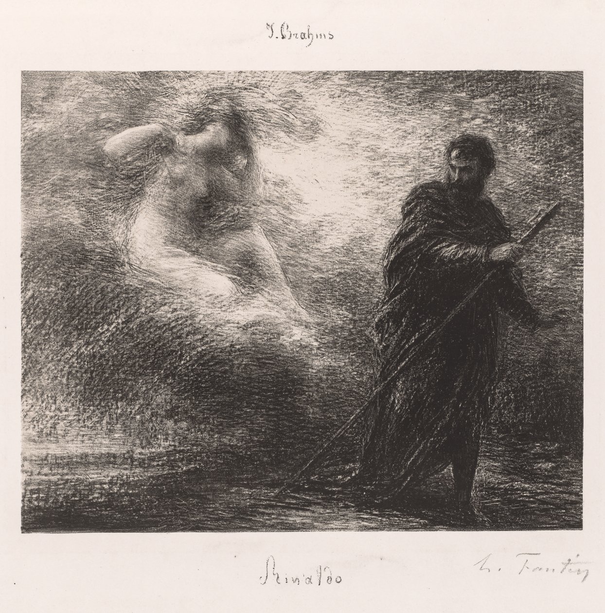 Rinaldo av Ignace Henri Jean Fantin Latour