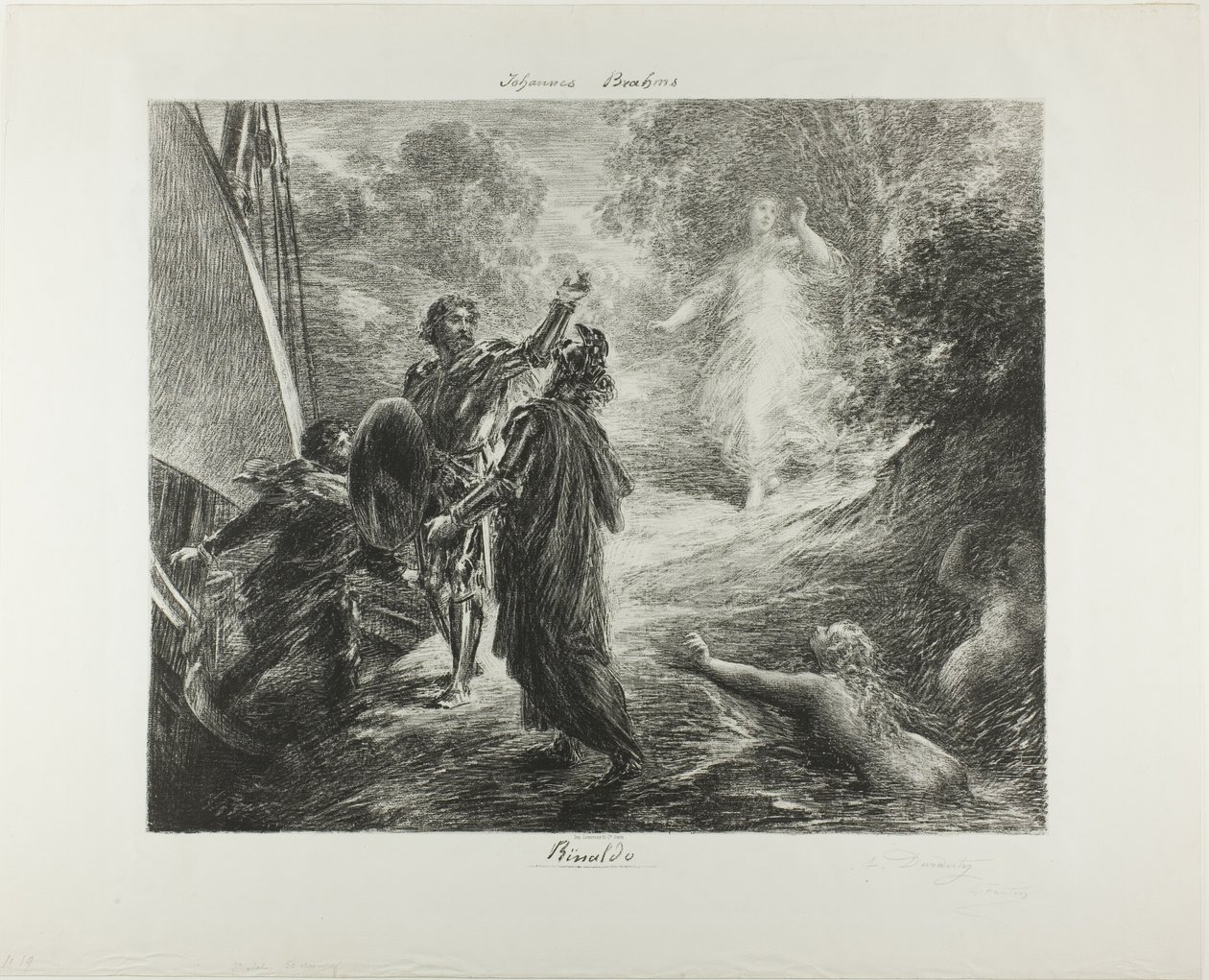 Rinaldo av Ignace Henri Jean Fantin Latour
