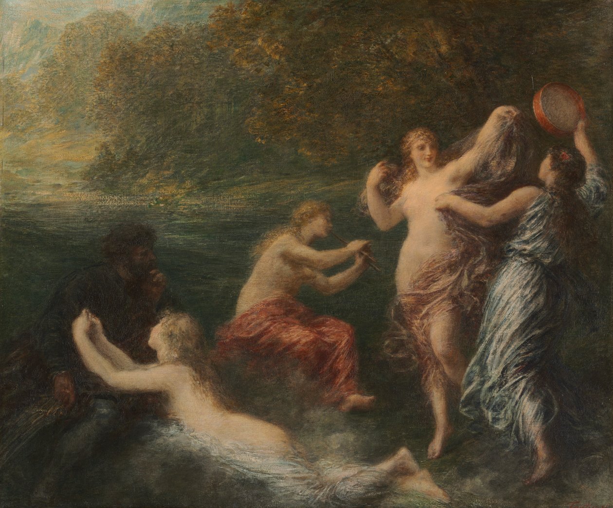 Tannhäuser av Ignace Henri Jean Fantin Latour