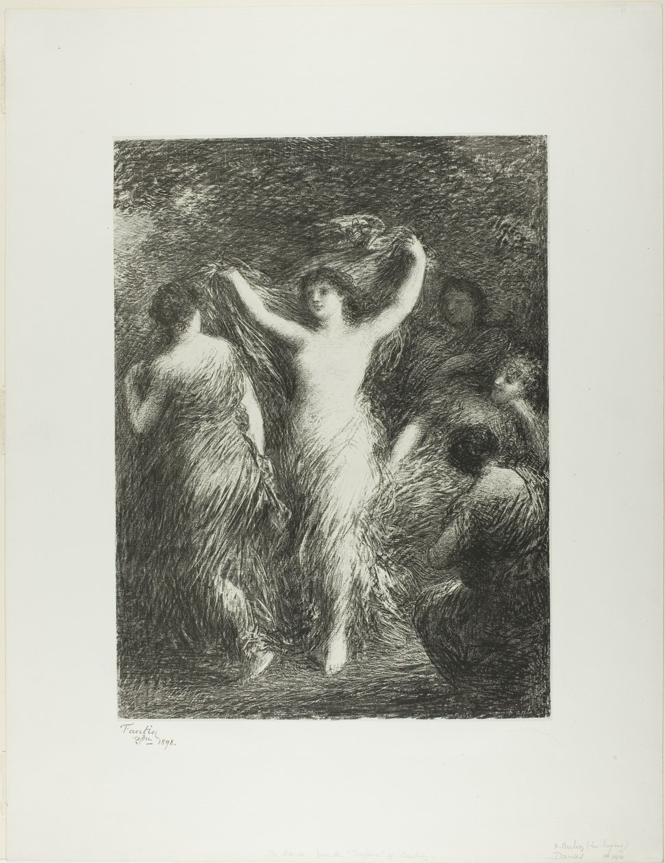 Dansen av Ignace Henri Jean Fantin Latour