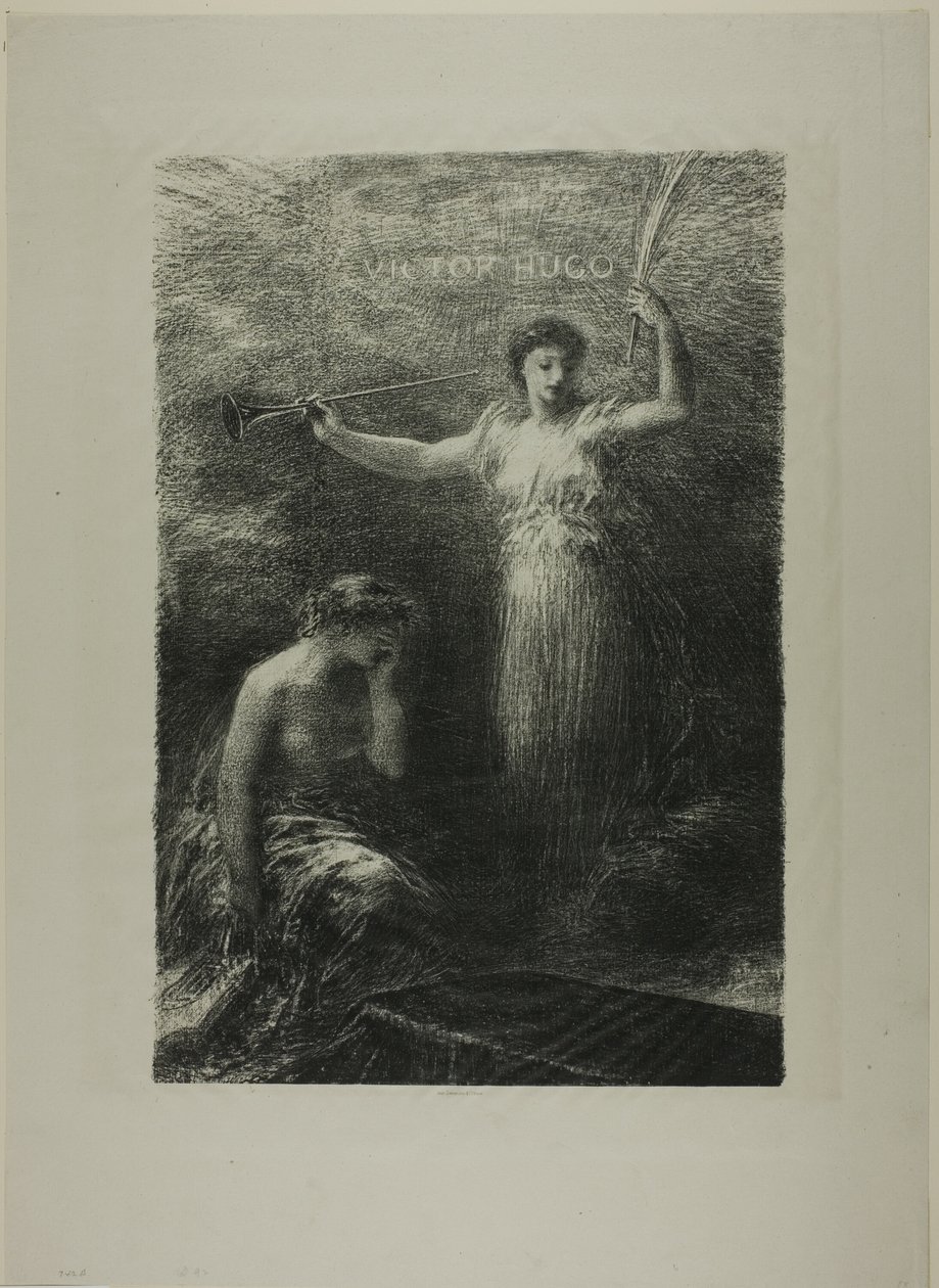 Til Victor Hugo av Ignace Henri Jean Fantin Latour