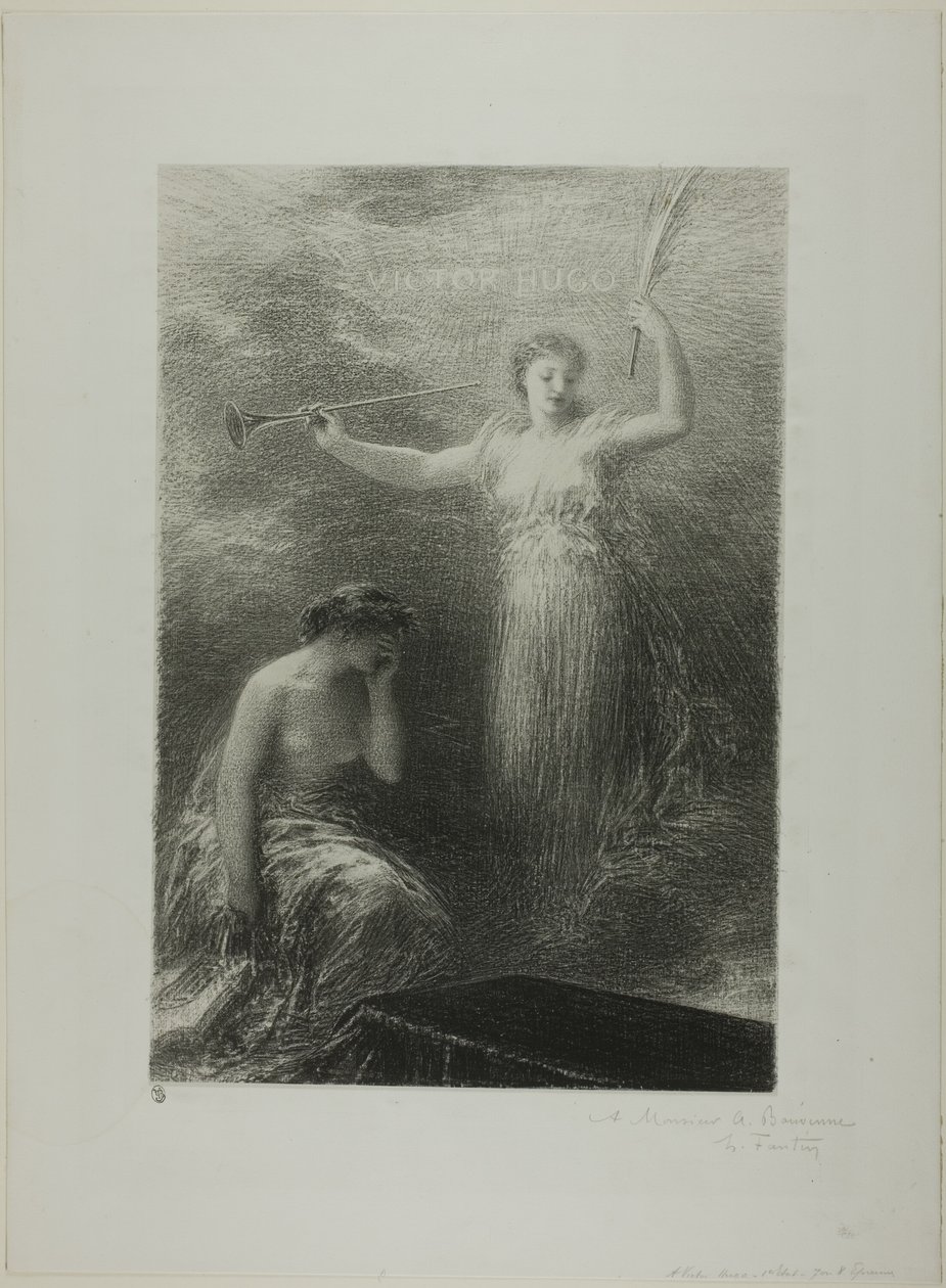 Til Victor Hugo av Ignace Henri Jean Fantin Latour
