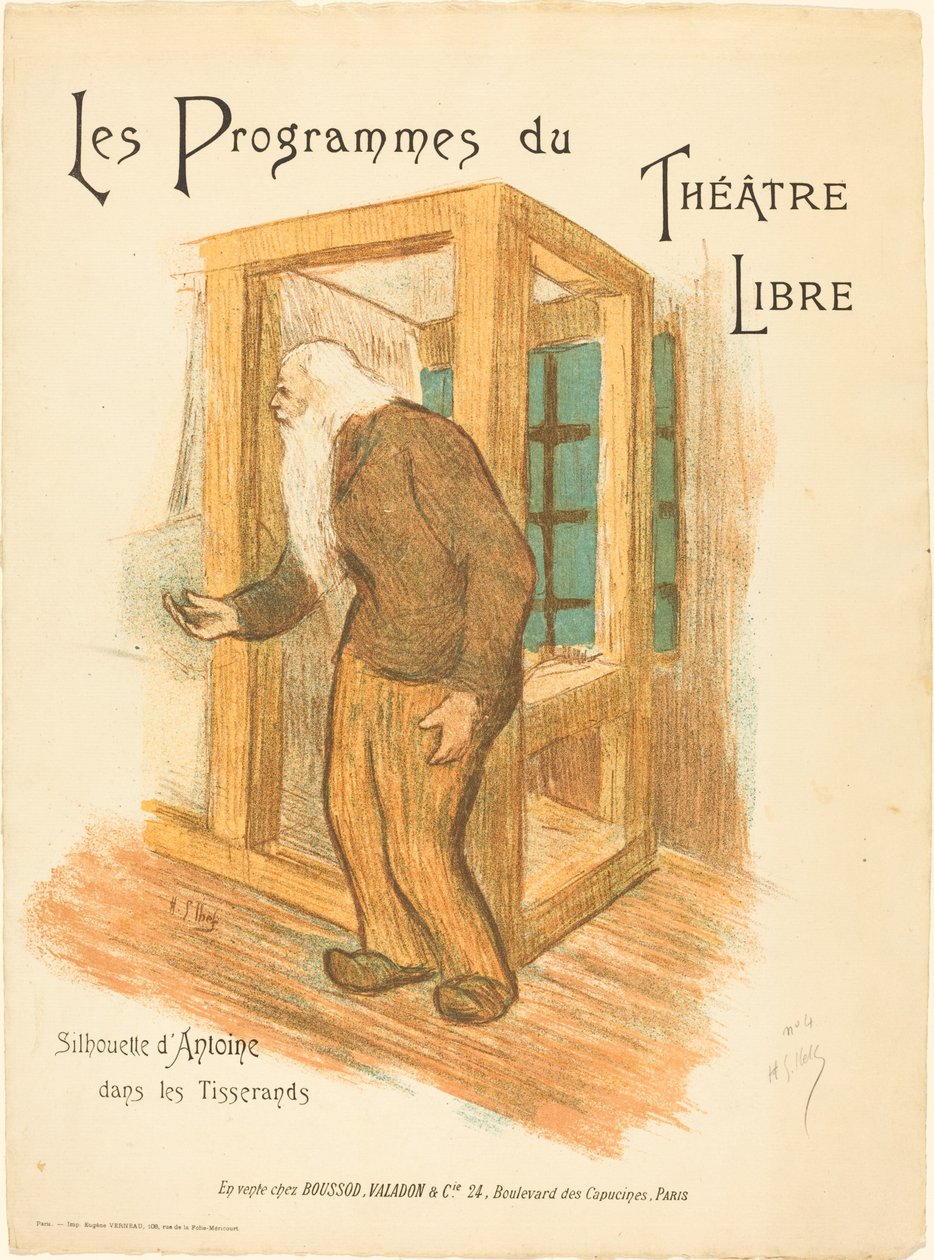 Gratis teaterprogrammer av Henri Gabriel Ibels