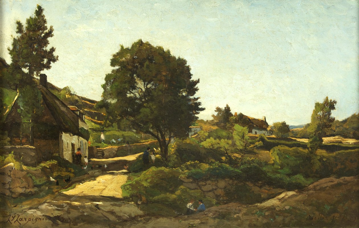 Avalon av Henri Joseph Harpignies