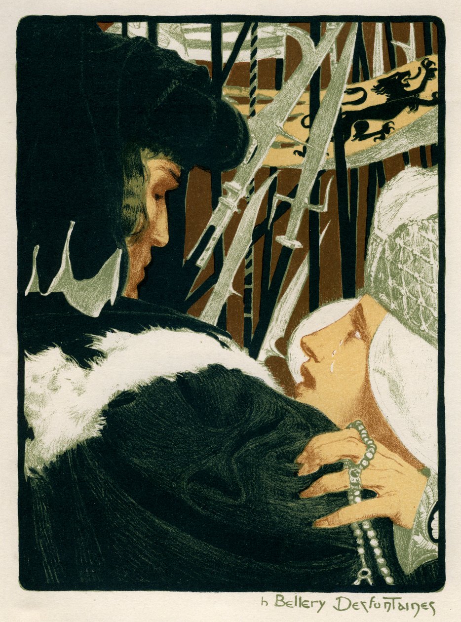 LImploration, 1898. av Henri Jules Ferdinand Bellery Defonaines