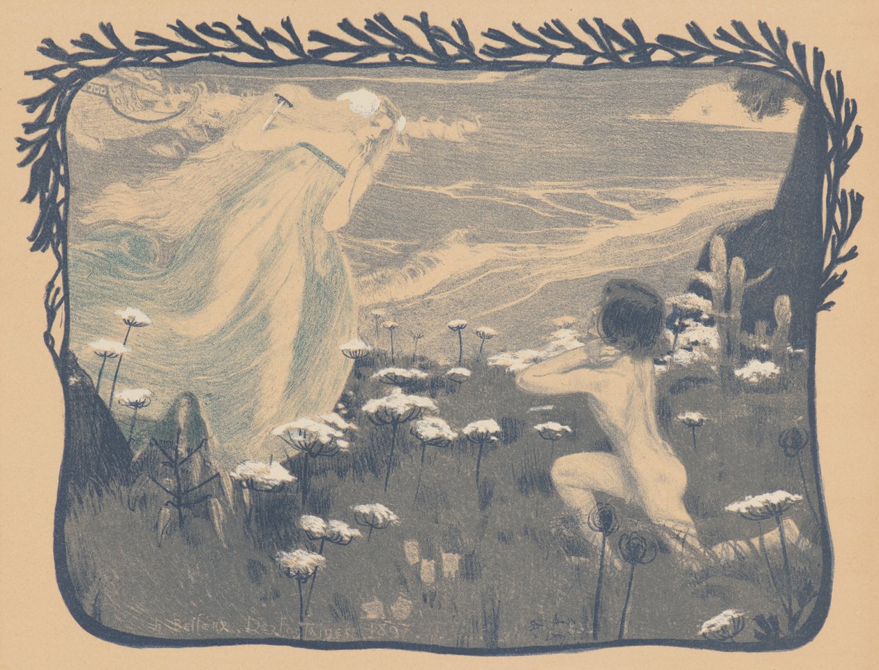 Illusjonen, 1897. av Henri Jules Ferdinand Bellery Desfontaines