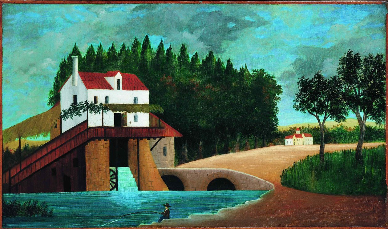 The Mill, 1896. av Henri Julien Félix Rousseau