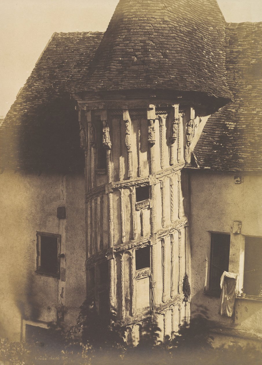 Tretrapp i Chartres, 1852. av Henri Le Secq