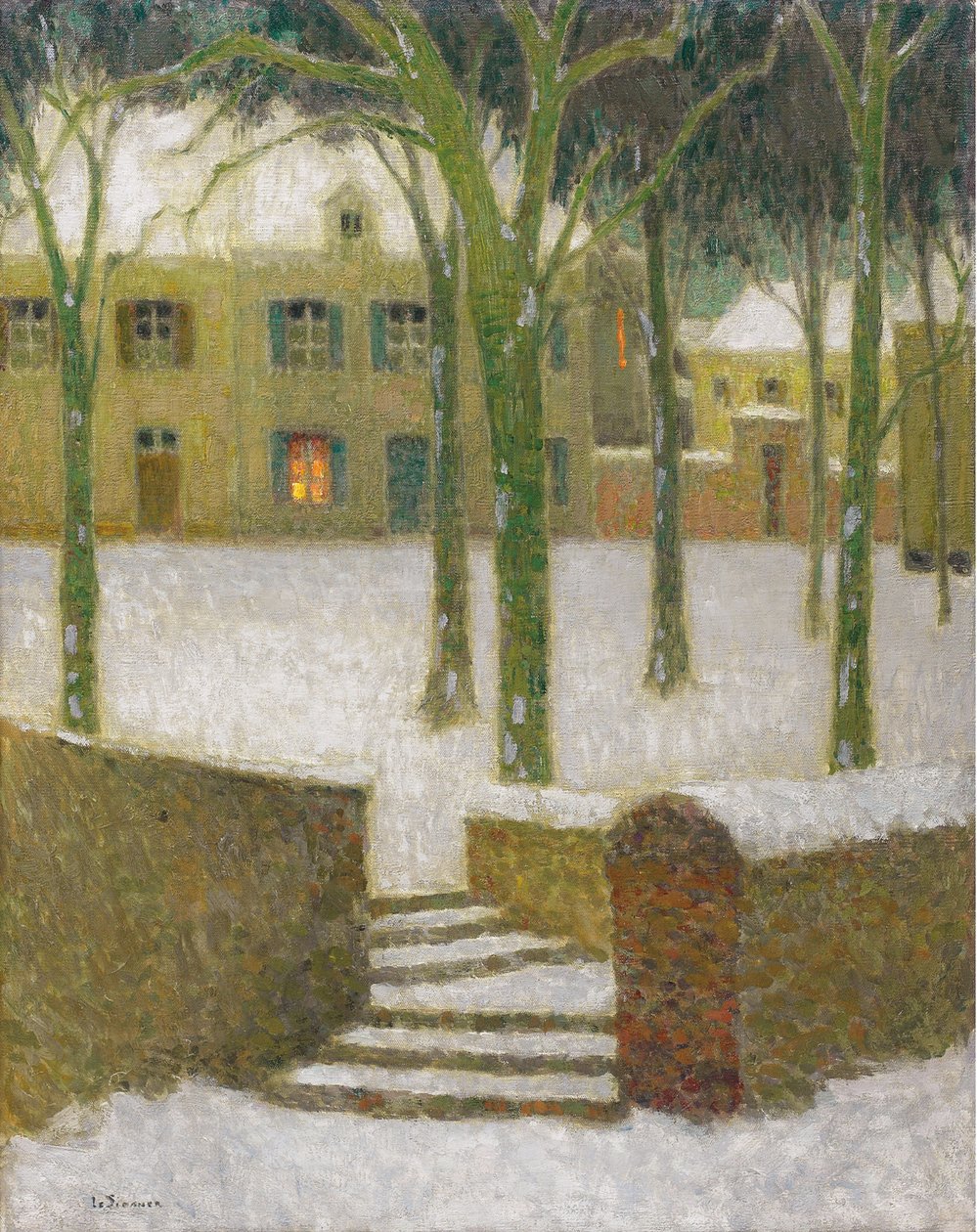 A Place in Nemours, 1930 av Henri Le Sidaner