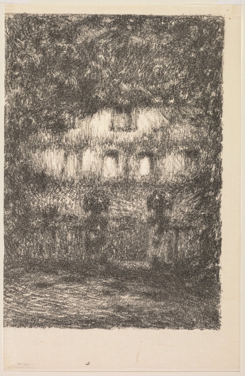Huset i måneskinn av Henri Le Sidaner