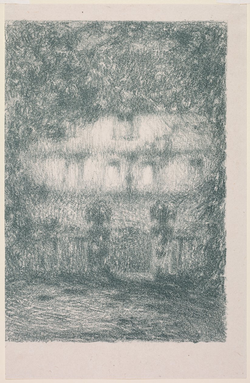 Huset i måneskinn av Henri Le Sidaner