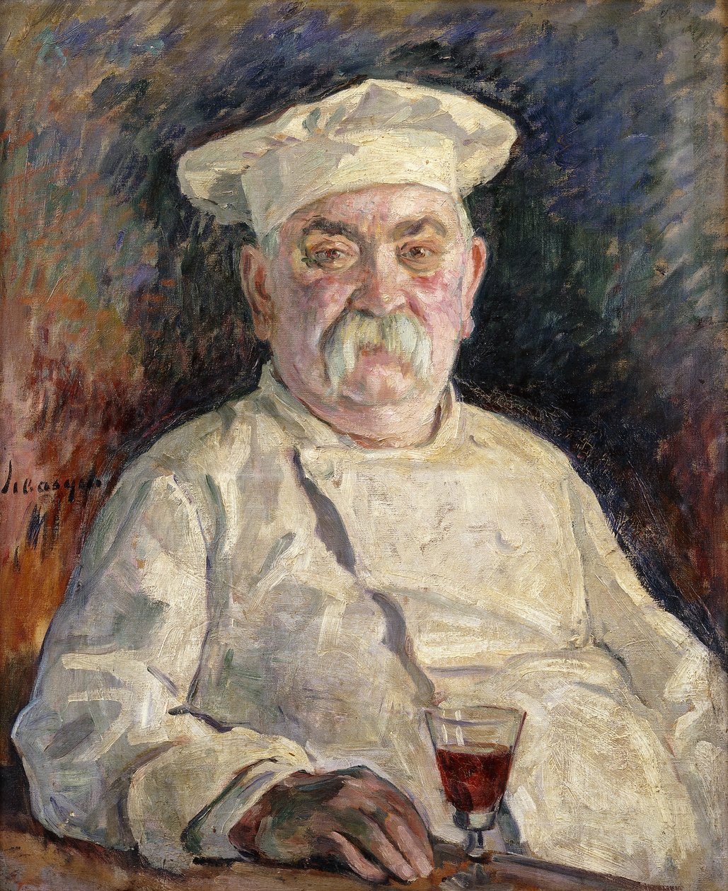 Sjef; Komfyren, av Henri Lebasque