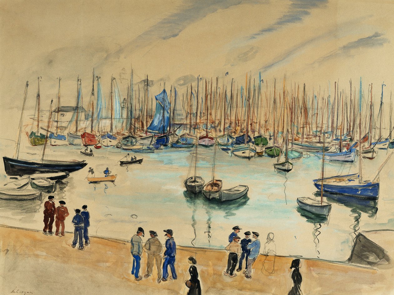 Sving; Le Quai, av Henri Lebasque