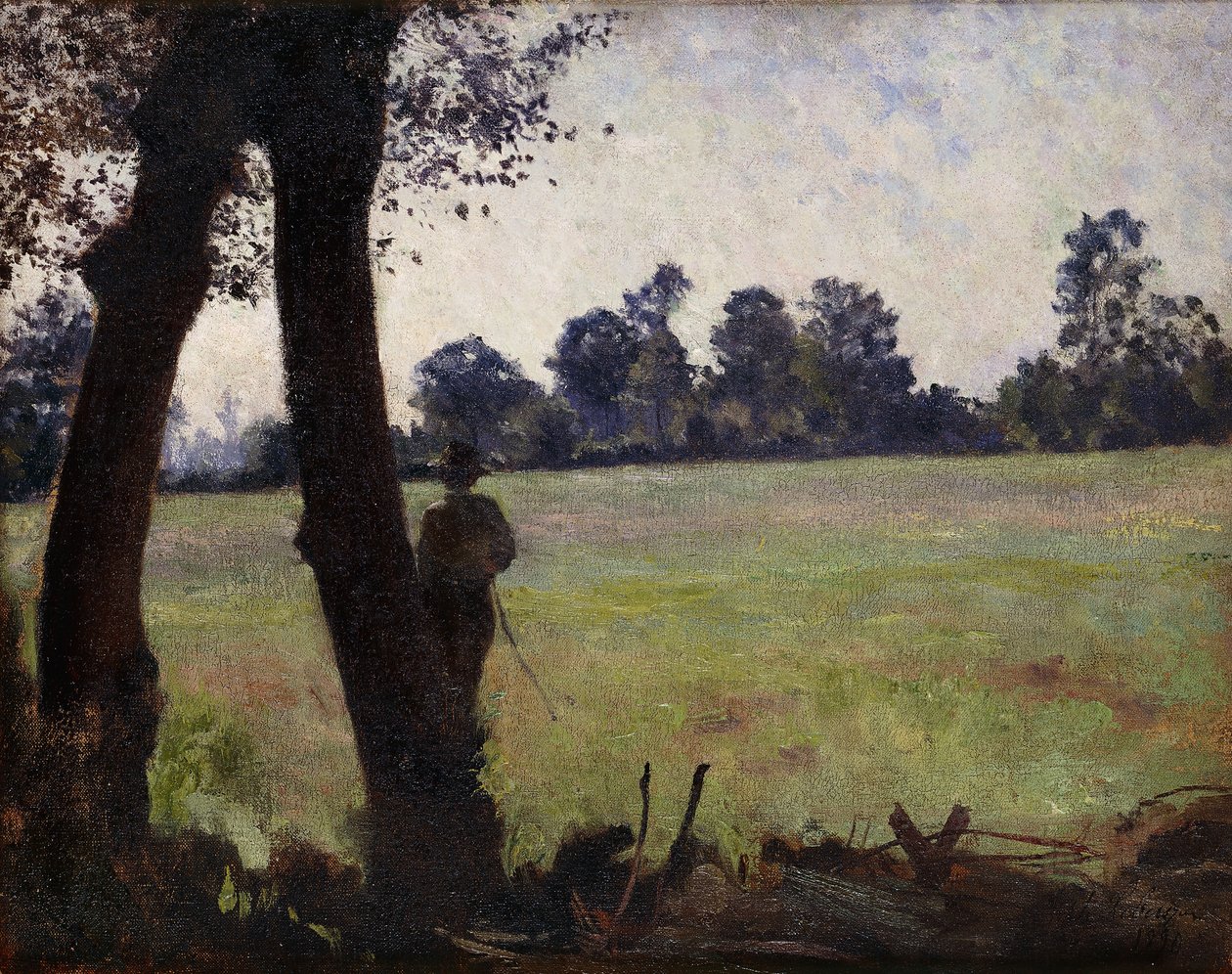 Fiskeren; Fiskeren, 1890 av Henri Lebasque