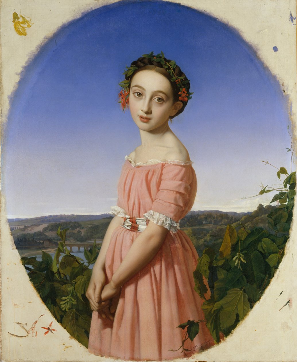 Faustine Leo 1832-1865, 1842. av Henri Lehmann