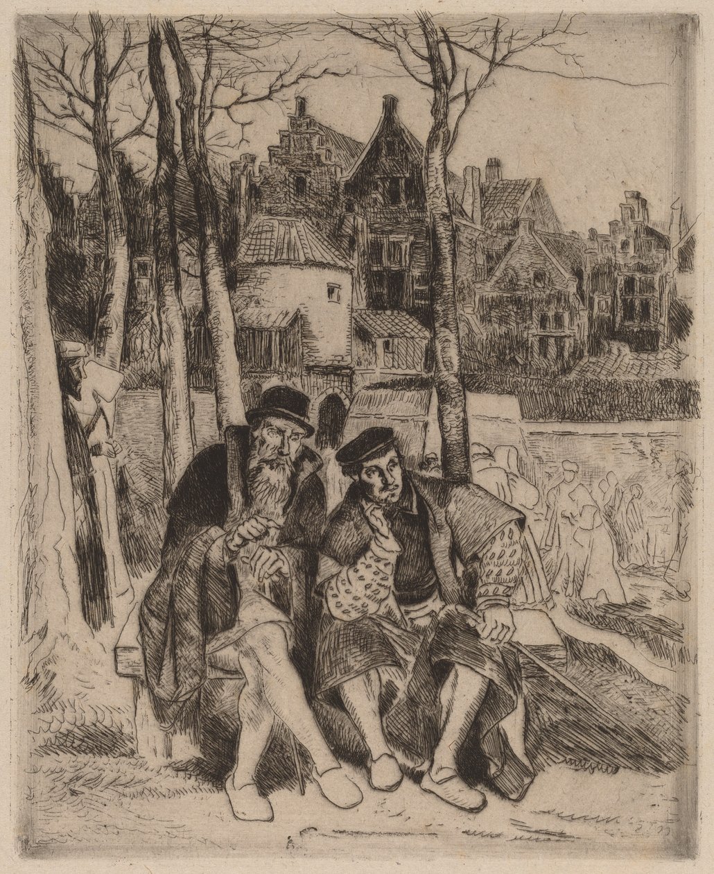 Faust og Wagner av Henri Leys