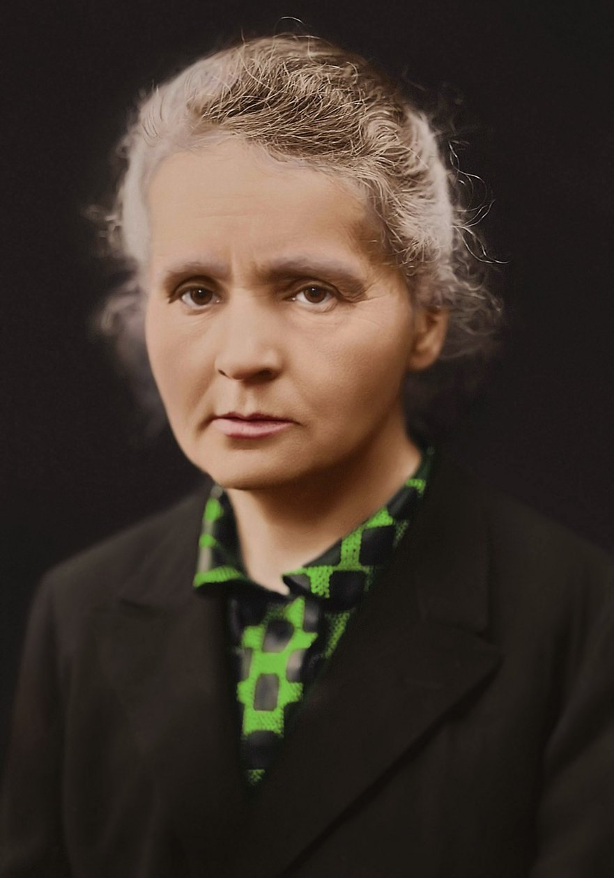 Portrett av Marie Curie ca. 1920 (bilde) av Henri Manuel
