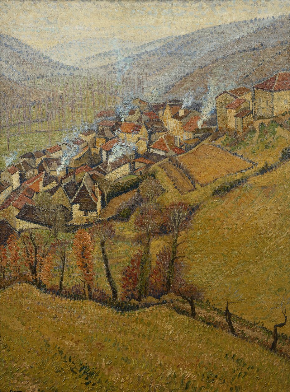 La Bastide du Vert, november, av Henri Martin