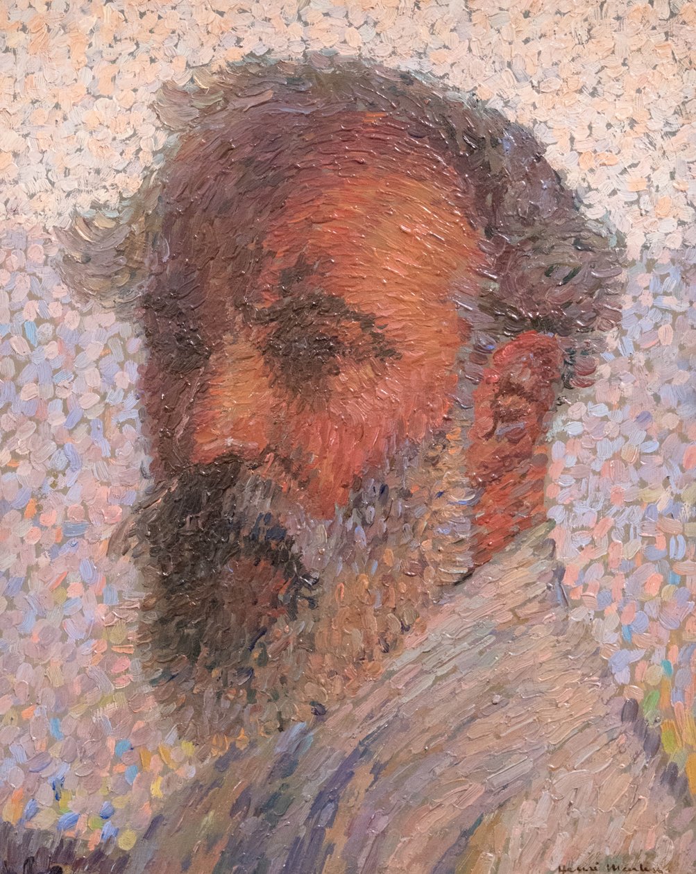 Selvportrett, ca. 1912. av Henri Martin