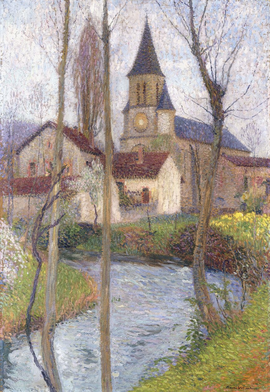 Kirken, av Henri Martin